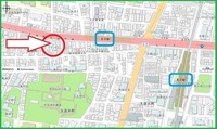 地図: