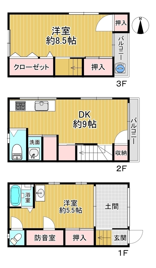 間取図/区画図: