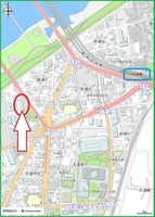 地図: