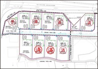 間取図/区画図:■山梨県甲斐市大垈『ミライズステージ大垈』第２期新築分譲地【全１０区画】