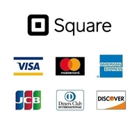 Square（スクエア）カード決済システムを導入しております。